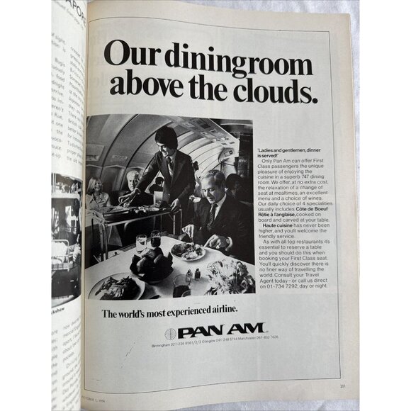 BRITISH VOGUE - October 1974 - Picture 3 of 13